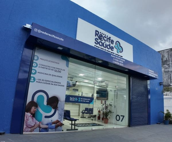 Fachada da Recife Saúde Afogados